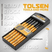 Bộ 5 đục dùi công nghiệp TOLSEN 25091 - Hàng chính hãng.