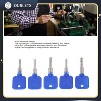 Bộ 5 Dụng Cụ Cầm Tay Hạng Nặng Chọn Và Móc Hình Chìa Khóa Cross Bit Di Động Cho Tủ 【Ourlets】