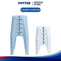 Bộ 5 Ghế ZEN, DUY TÂN, ghế nhựa PP, TPE cao cấp có chân đế chống trượt