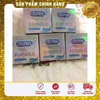 Bộ 5 hộp Bao Cao Su Ôm Sát Siêu Mỏng Durex Invisible - 3 cái