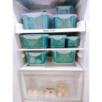 Bộ 5 hộp nhựa kèm rổ có nắp đậy