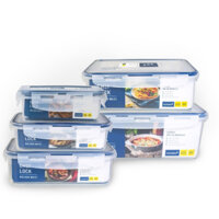 Bộ 5 Hộp nhựa kín hơi Chef Lock - JCP23456