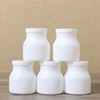 Bộ 5 hũ đựng sữa chua nhựa BHX BC