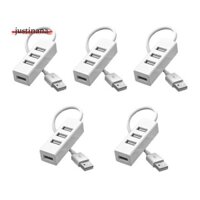 Bộ 5 Hub USB Multi 2.0 Hub Bộ Chia USB Bộ Chuyển Đổi Nguồn Tốc Độ Cao 4 Cổng Cho PC Phần Máy Tính A