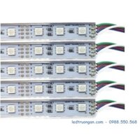 BỘ 5 LED THANH NHÔM 7 MÀU + 5 MÁNG NHÔM U