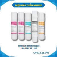 Bộ 5 lõi lọc nước Korihome WPK-838 nhập khẩu Hàn Quốc dùng cho máy lọc nước Korihome WPK-838