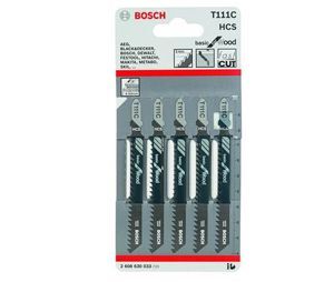 Bộ 5 lưỡi cưa gỗ Bosch 2608630033