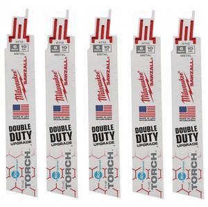 Bộ 5 luỡi cưa kiếm sắt TORCH T10-152.4mm Milwaukee 48-00-4712