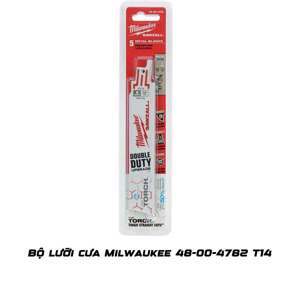 Bộ 5 luỡi cưa kiếm sắt TORCH T14-152.4mm Milwaukee 48-00-4782