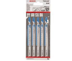 Bộ 5 lưỡi cưa lọng cho sắt T 321 AF Bosch 2608636705