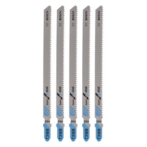 Bộ 5 lưỡi cưa lọng T 318 B Bosch 2608631404