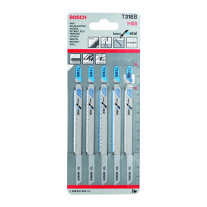 Bộ 5 lưỡi cưa lọng T 318 B Bosch 2608631404