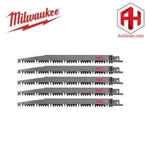 Bộ 5 lưỡi cưa tỉa T5-225.36mm Milwaukee 48-00-1301