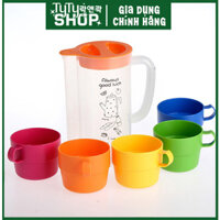 Bộ 5 ly có quai và bình nước Rainbow Lock&Lock 5P - HPP514S5