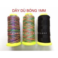 bó 5 mét dây dù 7 màu loại bóng  - 3