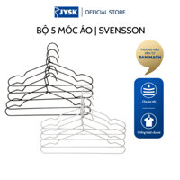 Bộ 5 móc áo | JYSK Svensson | polyester | nhiều màu | R20.5xD40.5cm