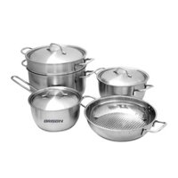 Bộ 5 món xoong nồi chảo hãng fivetar