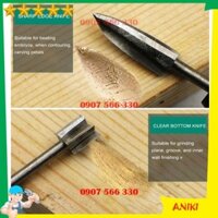 Bộ 5 mũi điêu khắc gỗ 3mm phụ kiện máy làm lũa bonsai QE0722