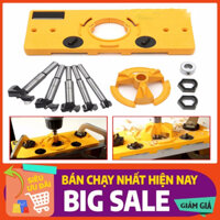 Bộ 5 mũi khoan khoét lỗ trên gỗ, nhựa 2 cạnh size 15-35mm cao cấp