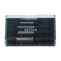 Bộ 5 mũi taro mở ốc gãy SATA 09704A  quy cách 3.3mm, 5.3mm, 6.4mm, 8.8mm, 11.2mm
