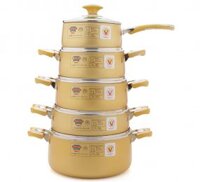 Bộ 5 nồi nhôm anod Sunhouse SH-9954 - Hàng chính hãng