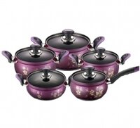 Bộ 5 nồi nhôm chống dính PoongNyun FAPV(V) - Hàng chính hãng