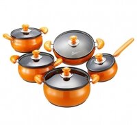 Bộ 5 nồi nhôm chống dính PoongNyun FAP(P) - Hàng chính hãng