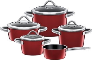 Bộ 5 nồi Silit Vitaliano Rosso