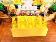 Bộ 5 ông Thần Tài phước lộc thọ lưu ly