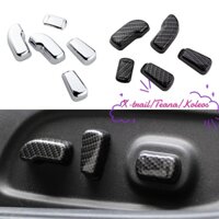 Bộ 5 Phụ Kiện Nút Công Tắc Điều Chỉnh Ghế Ngồi Xe Hơi Nissan X-Trail Teana Xtrail T32 Rogue For Renault Koleos 2014-2019+