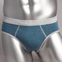 Bộ 5 quần lót nam tam giác vải cotton thấm hút cạp to co giãn cực tốt - quan lot nam dang cheo - XXL  70kg -80kg,5 màu