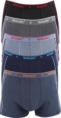 Bộ 5 Quần Lót Nam Woada Boxer LK005B Size 3XL - Màu Ngẫu Nhiên