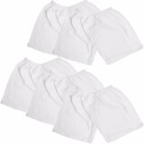 Bộ 5 quần ngắn thun cotton size 1 Baby Q & N cho bé