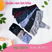 Bộ 5 quần nữ lọt khe ren cao cấp mềm mại mã 001 - My Loan 42