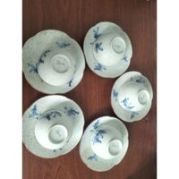 Bộ 5 set trà chú tiểu Hizen Sencha
