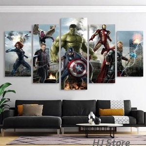 Bộ 5 siêu anh hùng Avengers