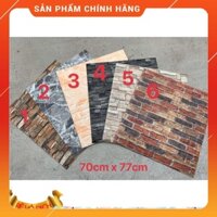 Bộ 5 Tấm Xốp Dán Tường Giả Đá 3D Đẹp Sang Trọng