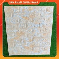 Bộ 5 Tấm Xốp Dán Tường Giả Đá Vàng 3D Đẹp Sang Trọng