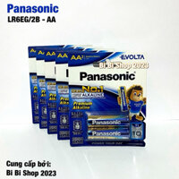 Bộ 5 Vỉ Pin AA Panasonic Evolta 1.5V Vỉ 2 Viên Made in ThaiLand