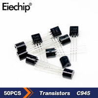 Bộ 50 C945 Transistor TO-92 NPN Transistor 2SC945 TO-92 50V 0.15A Triode Thành phần điện tử nguyên bản mới