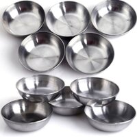 Bộ 50 Chén Inox 304 Làm Bánh Bèo Đựng Nước  Chấm Dày Không Gỉ