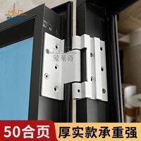 Bộ 50 Hợp Kim Nhôm Cửa Sổ Bản Lề Cũ Cửa Sổ Bản Lề Dày Lá Rời Phẳng Mở Cửa Sổ Nhôm Bản Lề Bản Lề Trục Gấp