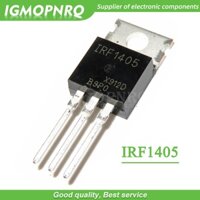 Bộ 50 IRF1405PBF IRF1405 TO220 55V 169A MOS FET mới nguyên bản