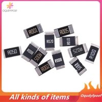 Bộ 50 Mẫu Điện Trở Hợp Kim 2512 SMD, 10 Loạix5 Chiếc = 50 Chiếc R001 R002 R005 R008 R010 R015 R020 R025 R050 R100