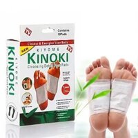 Bộ 50 Miếng dán chân Kinoki - giải độc gan - nội tiết tố - dán ở gan bàn chân có thể ể hút hết chất độc trong cơ thể mas