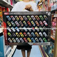 BỘ 50 MÔ HÌNH XE OTO KHUNG HỢP KIM CHẠY ĐÀ