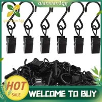 Bộ 50 Thép Không Gỉ S Móc Rèm Kẹp, Treo Đèn Kẹp, Lều Cắm Trại, Trang Trí Sân