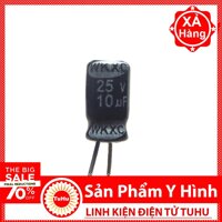 Bộ 50 Tụ Hóa 25V 10uF [bonus]