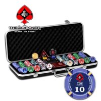Bộ 500 Chip Poker Ceramic Titan - Authentic