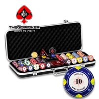 Bộ 500 Chip Poker Ceramic Napoleon - Authentic